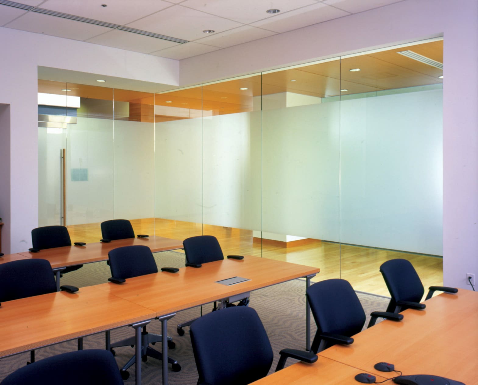 Decorative frosted window film